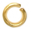 Jump Ring 3-36g Gold 3mm ID/5mm OD